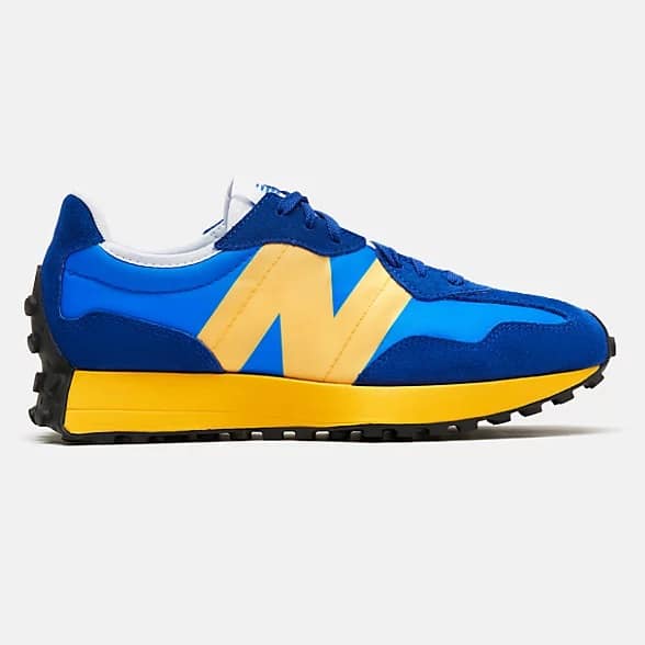 New balance blue clearance yellow